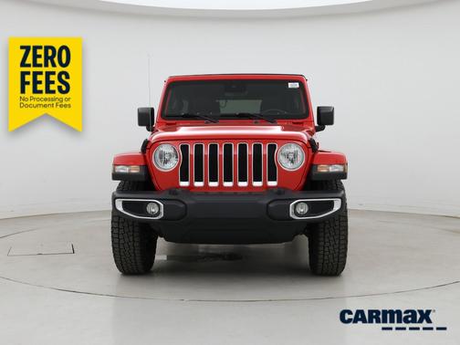 Red 2021 Jeep Wrangler Unlimited Sahara