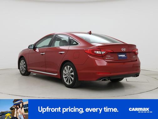 Red 2017 Hyundai SONATA Limited