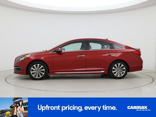 Red 2017 Hyundai SONATA Limited