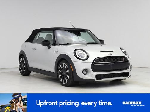 Silver 2021 MINI Convertible S