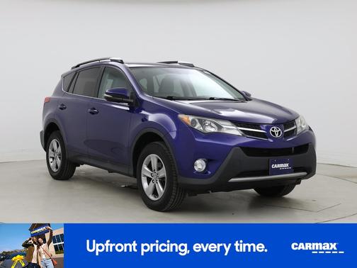 Blue 2015 Toyota RAV4 XLE