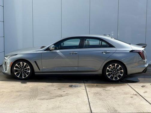 Silver Metallic 2024 Cadillac CT4-V Blackwing