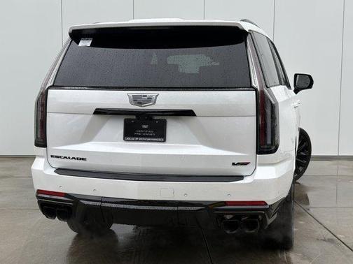 Crystal White Tri-Coat 2025 Cadillac Escalade V-Series