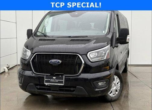 Black 2023 Ford Transit-350 XLT