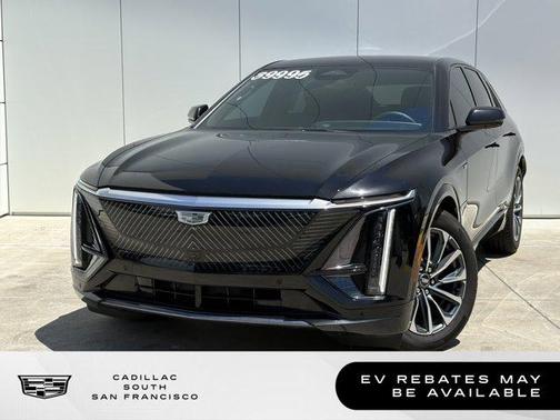 Stellar Black Metallic 2024 Cadillac LYRIQ Sport