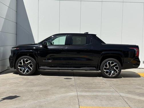 Black 2025 Chevrolet Silverado EV RST