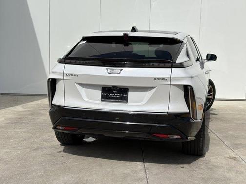 Crystal White Tri-Coat 2024 Cadillac LYRIQ Luxury