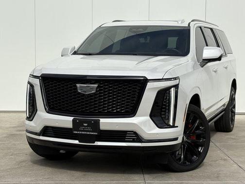 Crystal White Tri-Coat 2025 Cadillac Escalade ESV Sport Platinum
