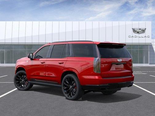 Radiant Red 2026 Cadillac Escalade 4WD Platinum Sport
