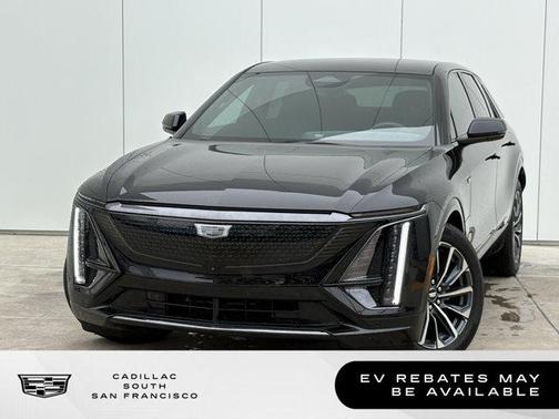 Stellar Black Metallic 2024 Cadillac LYRIQ Sport