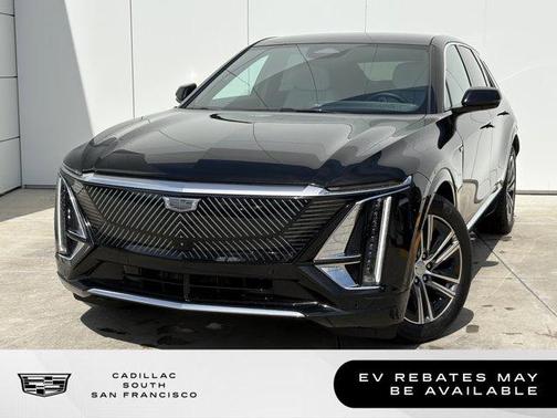Stellar Black Metallic 2024 Cadillac LYRIQ Luxury