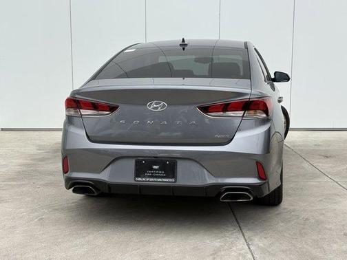 Machine Gray 2018 Hyundai SONATA Sport+