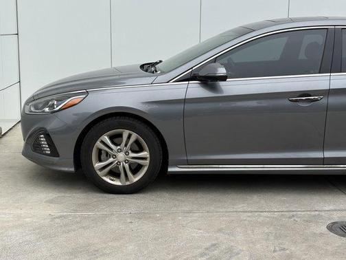 Machine Gray 2018 Hyundai SONATA Sport+