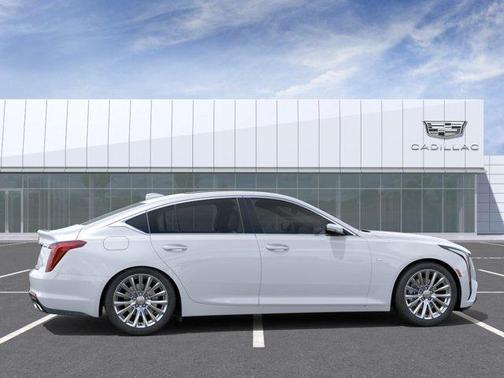 Vibrant White 2026 Cadillac CT5 Premium Luxury RWD