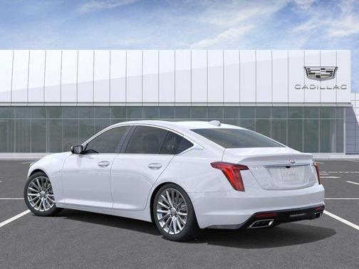 Vibrant White 2026 Cadillac CT5 Premium Luxury RWD
