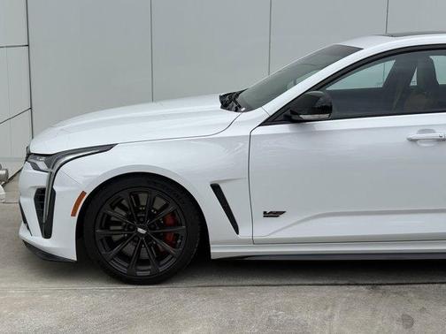 Summit White 2026 Cadillac CT4-V Blackwing