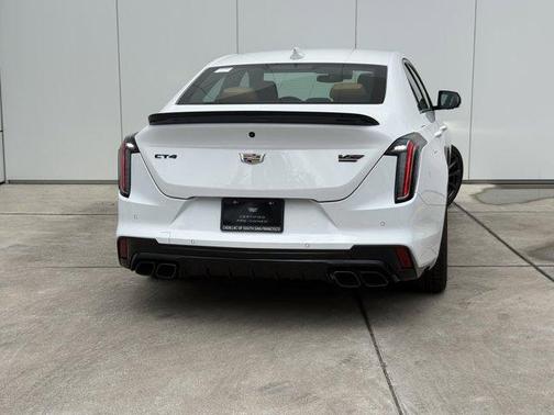 Summit White 2026 Cadillac CT4-V Blackwing