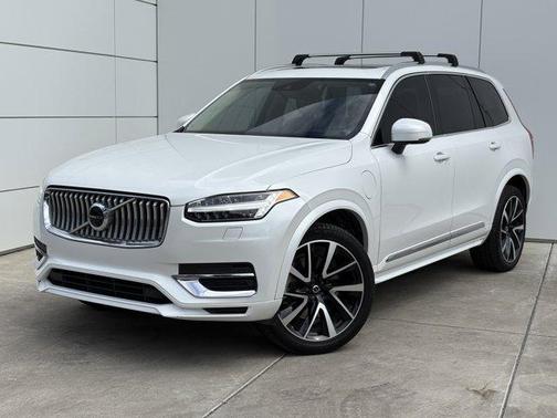Black 2022 Volvo XC90 Recharge Plug-In Hybrid T8 Inscription Expression 7 Passenger