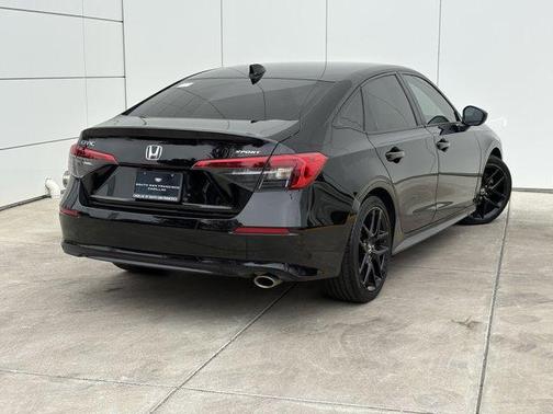 Black 2024 Honda Civic Sport