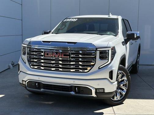 White Frost Tri-Coat 2024 GMC Sierra 1500 Denali