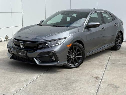 Black 2021 Honda Civic EX