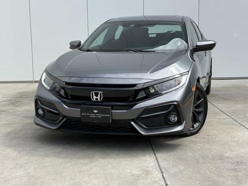 Black 2021 Honda Civic EX