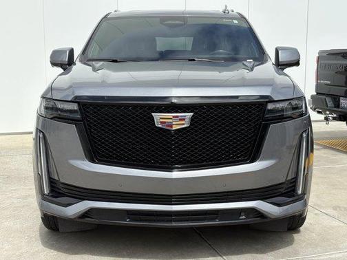 Satin Steel Metallic 2021 Cadillac Escalade ESV Sport Platinum