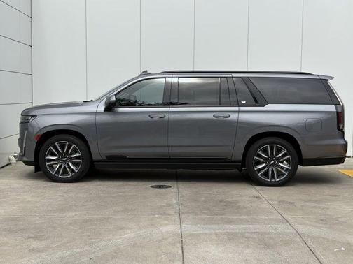 Satin Steel Metallic 2021 Cadillac Escalade ESV Sport Platinum