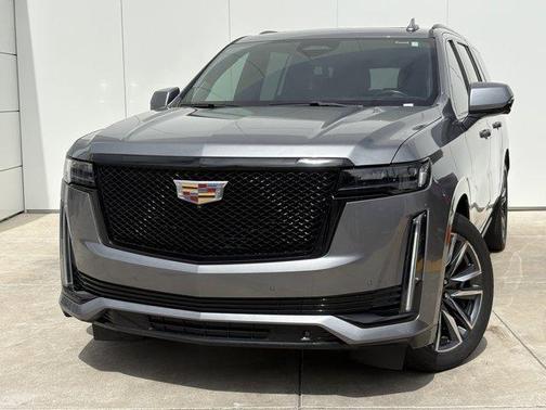 Satin Steel Metallic 2021 Cadillac Escalade ESV Sport Platinum
