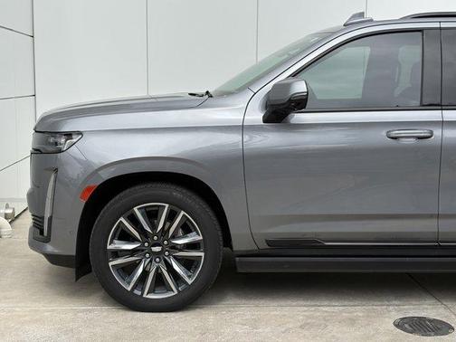 Satin Steel Metallic 2021 Cadillac Escalade ESV Sport Platinum