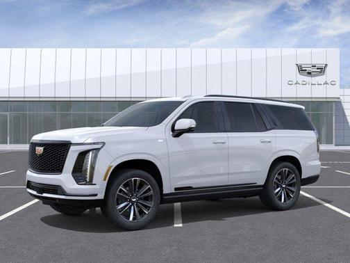 Vibrant White 2026 Cadillac Escalade 4WD Sport