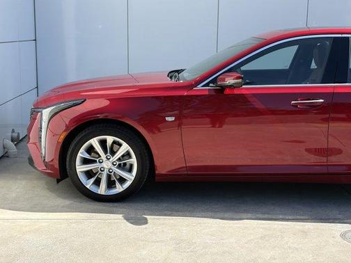 Radiant Red 2025 Cadillac CT5 Premium Luxury AWD