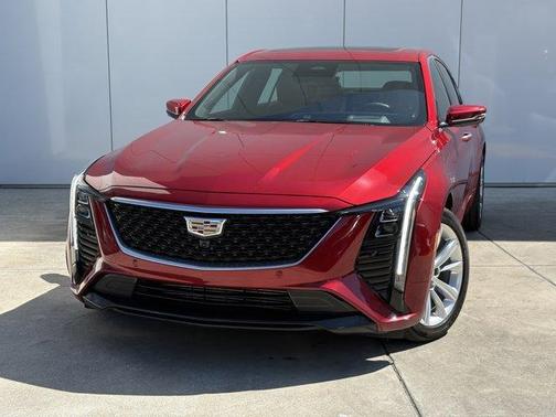 Radiant Red 2025 Cadillac CT5 Premium Luxury AWD