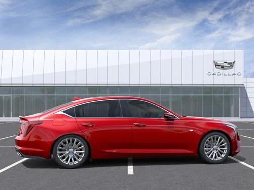 Radiant Red 2026 Cadillac CT5 Premium Luxury RWD
