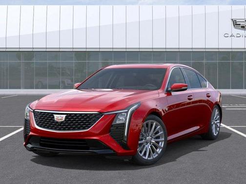 Radiant Red 2026 Cadillac CT5 Premium Luxury RWD