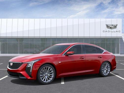 Radiant Red 2026 Cadillac CT5 Premium Luxury RWD