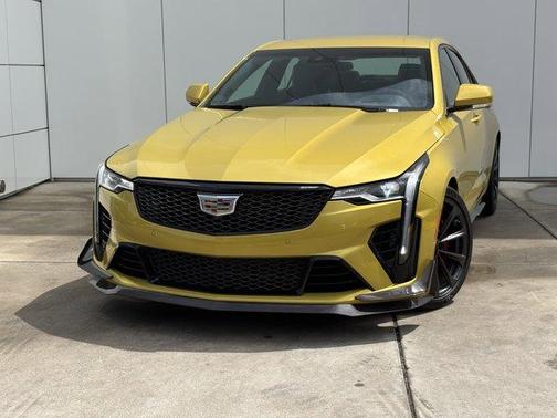 Yellow Metallic 2024 Cadillac CT4-V Blackwing