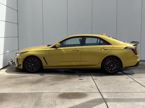 Yellow Metallic 2024 Cadillac CT4-V Blackwing