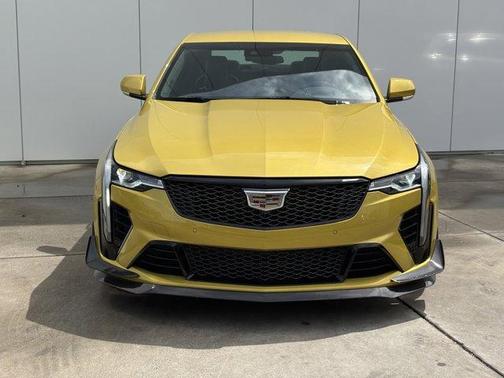 Yellow Metallic 2024 Cadillac CT4-V Blackwing