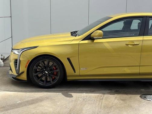 Yellow Metallic 2024 Cadillac CT4-V Blackwing