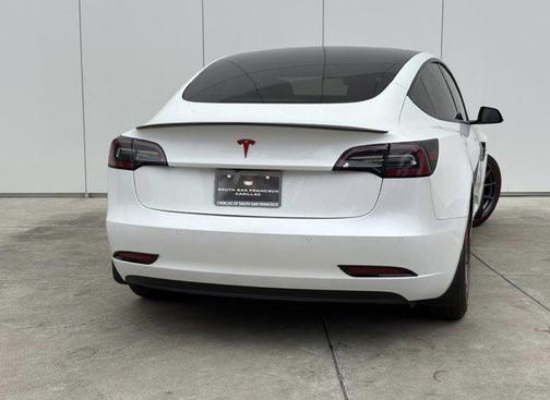 Silver 2021 Tesla Model 3 Standard Range Plus