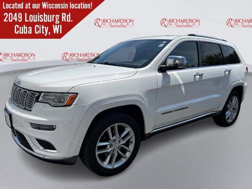 Bright White Clearcoat 2017 Jeep Grand Cherokee Summit