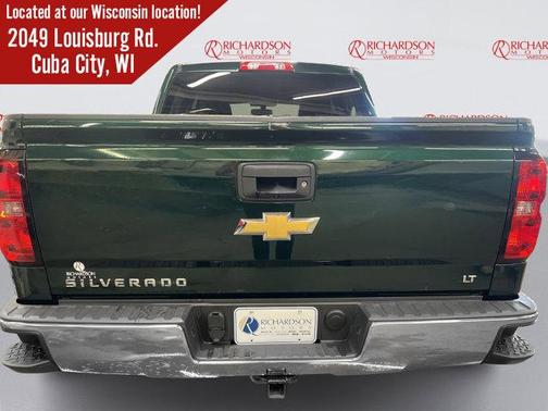 Rainforest Green Metallic 2015 Chevrolet Silverado 1500 1LT
