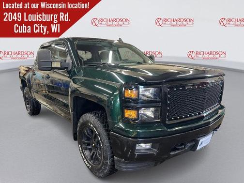 Rainforest Green Metallic 2015 Chevrolet Silverado 1500 1LT