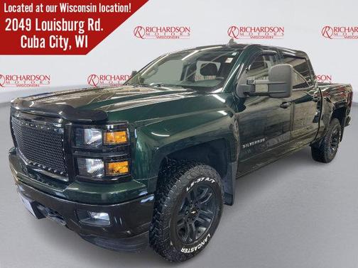 Rainforest Green Metallic 2015 Chevrolet Silverado 1500 1LT