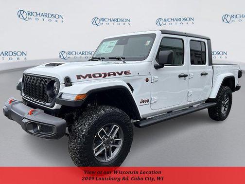 Bright White Clearcoat 2026 Jeep Gladiator Mojave 4x4 Truck