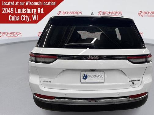 Bright White Clearcoat 2023 Jeep Grand Cherokee Limited