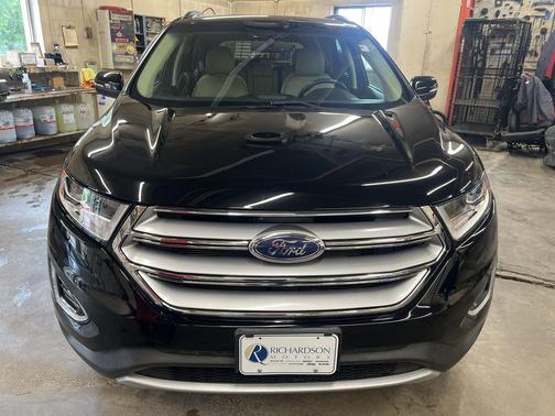Shadow Black 2018 Ford Edge SEL