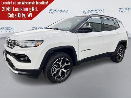 Bright White Clearcoat 2026 Jeep Compass Limited