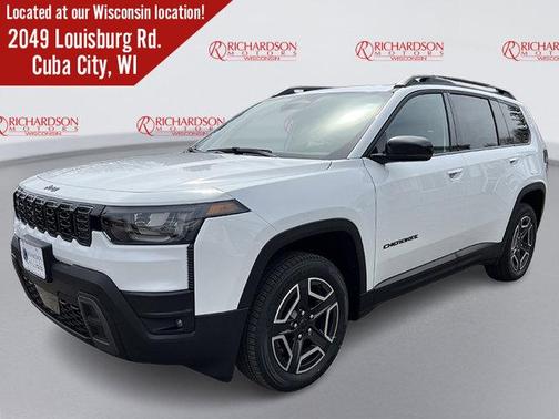 Bright White Clearcoat 2026 Jeep Cherokee Limited